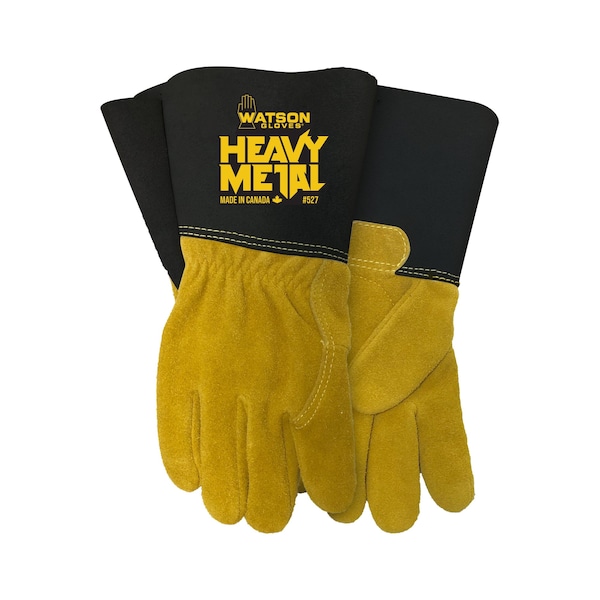 Watson Gloves Elk Fully Wrapped Index Finger Gel Palm Welding Glove-Small PR 527-S